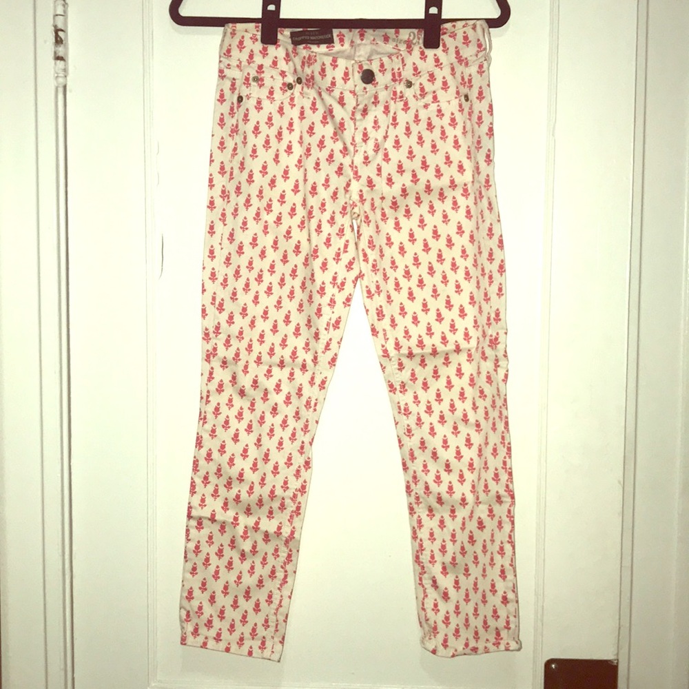 J. Crew Matchstick Cropped Pants